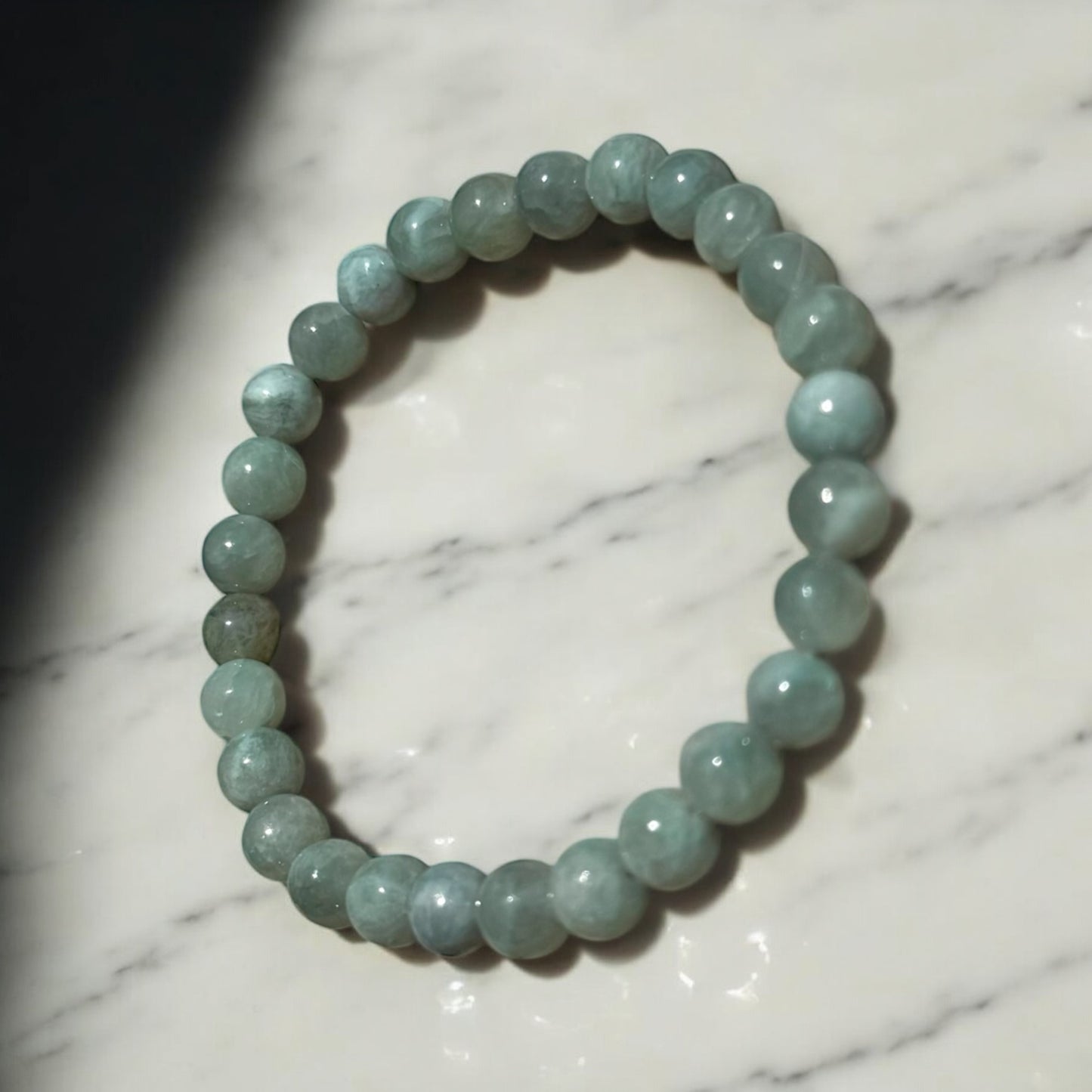 Quartz beaded bracelet
