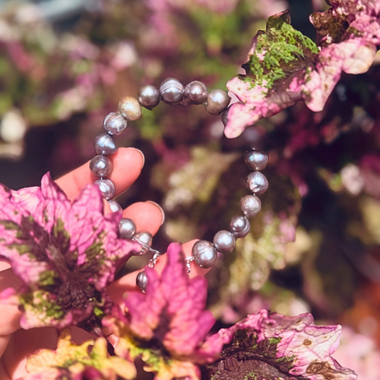 Adjustable Real Pearl Bracelet