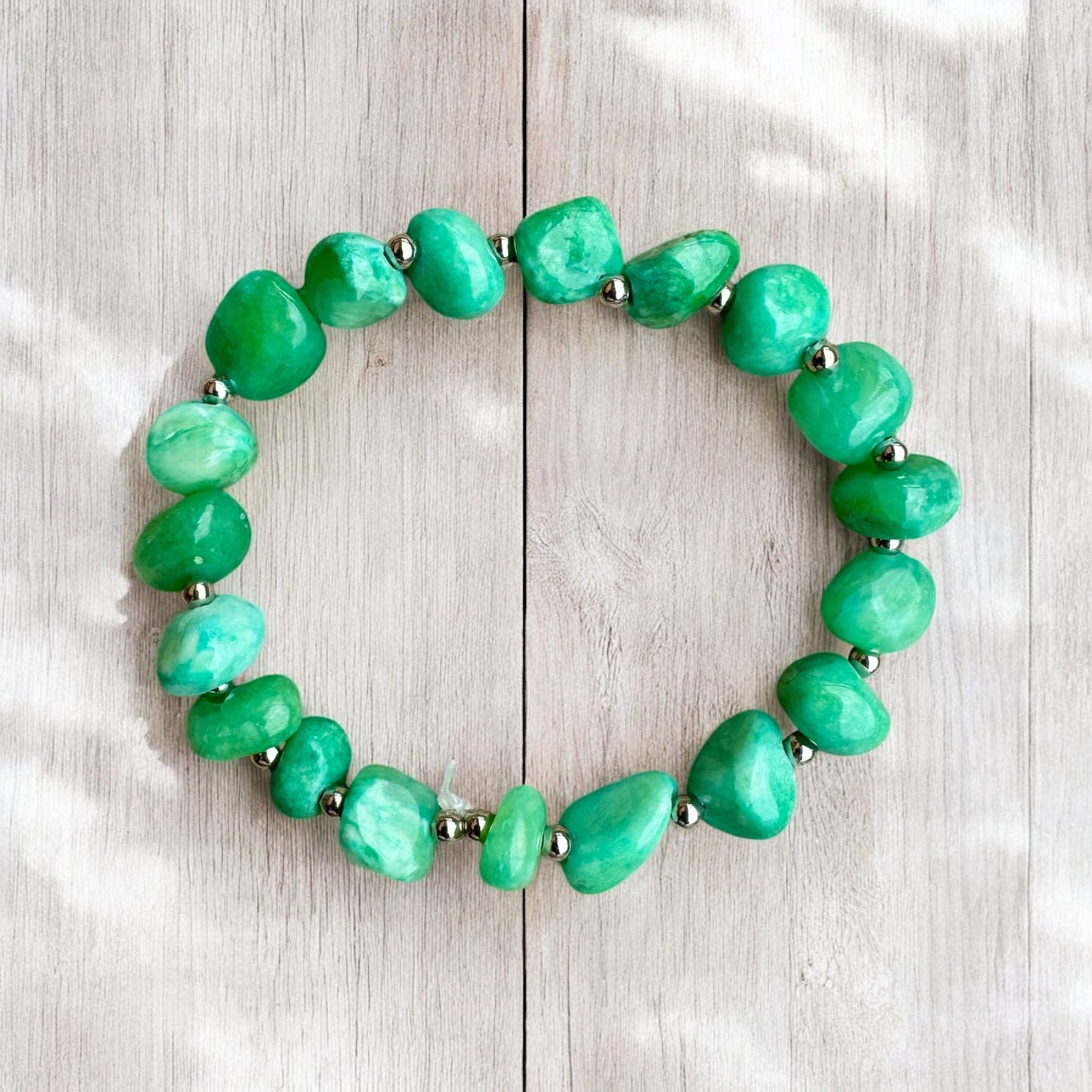 Quartz Beaded Bracelet Set