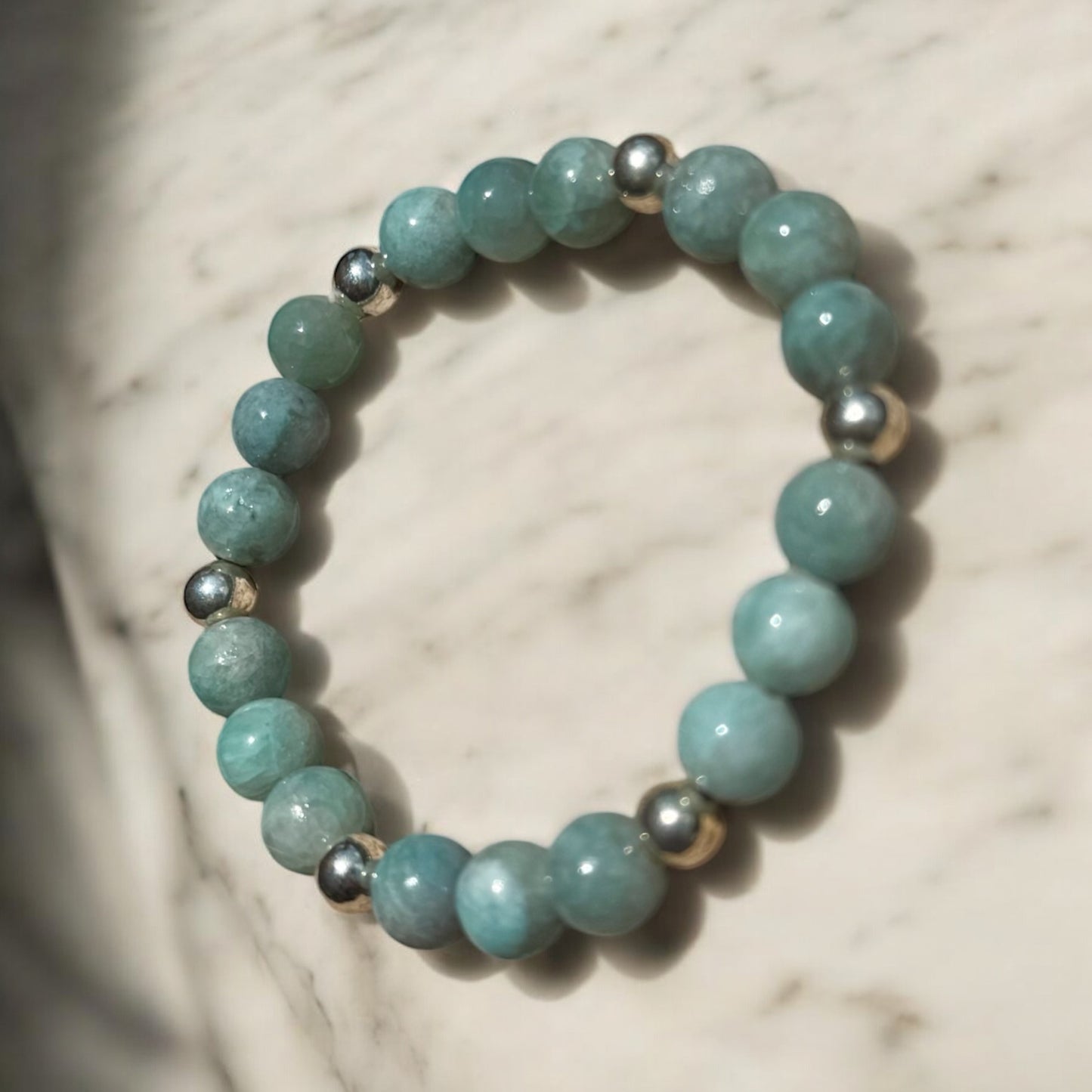 Light Blue Quartz Bracelet