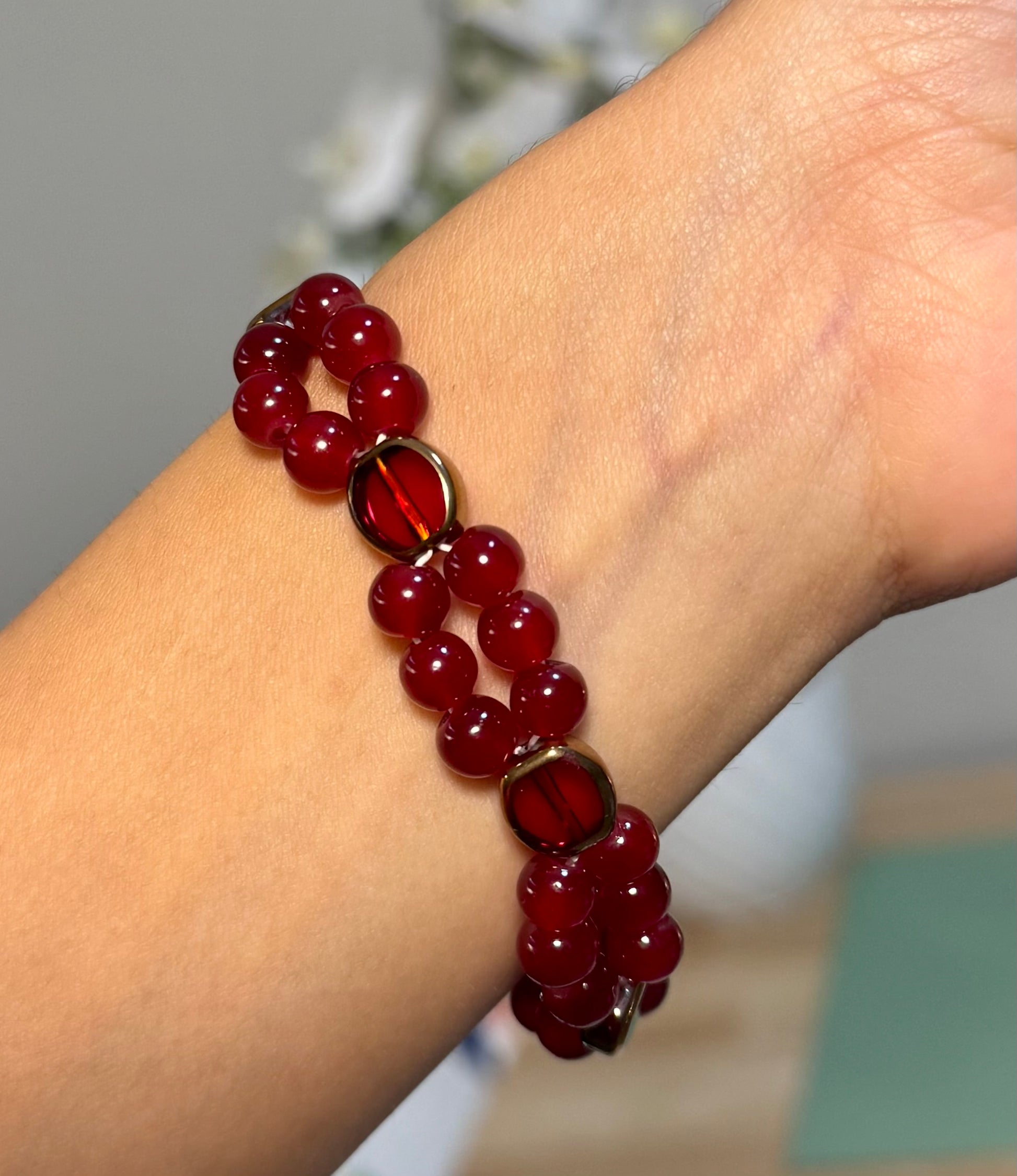 Handmade Beaded Jewelry, Layering Bracelet, Gift for Her