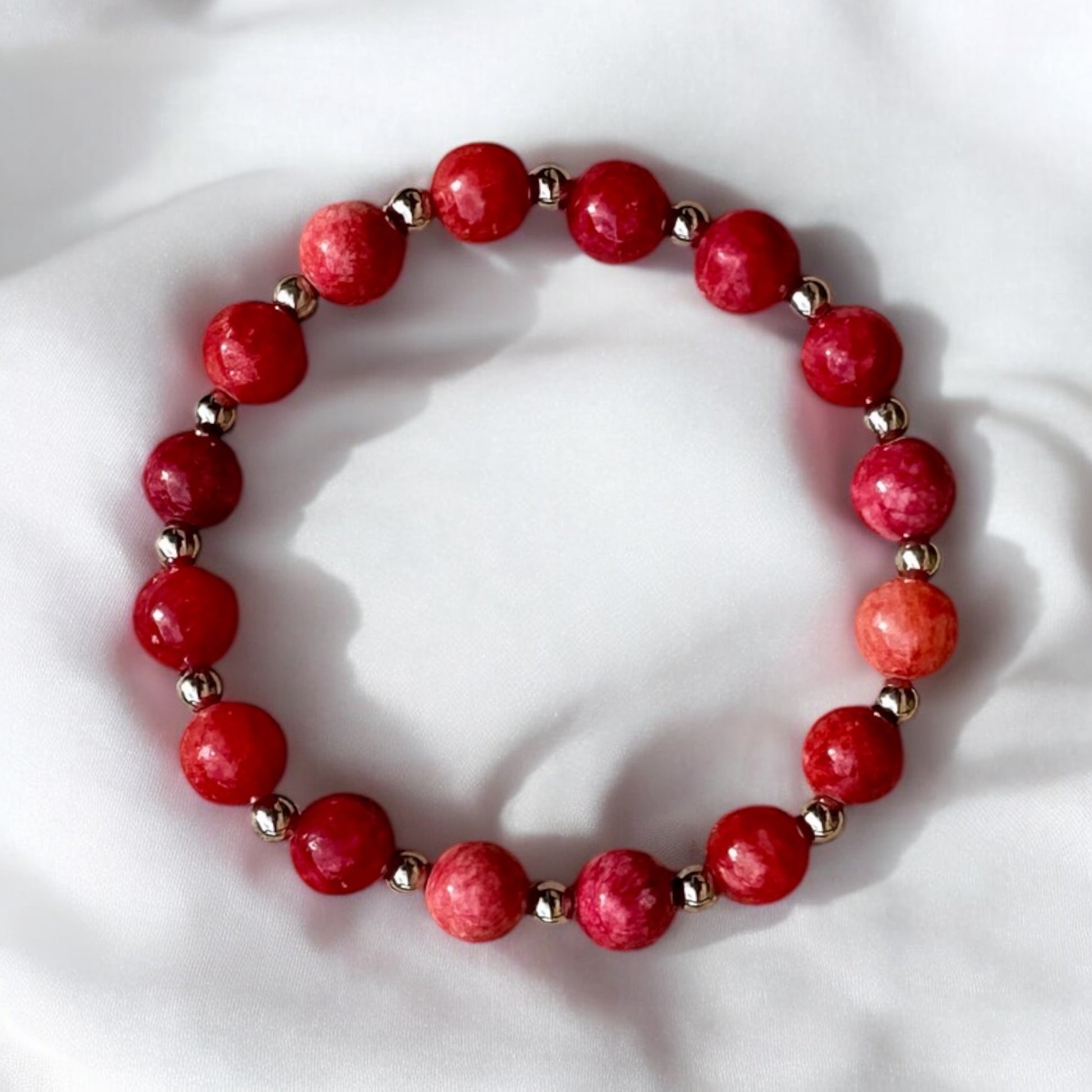 Coral Stones Bracelet